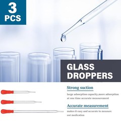 50/100/250/500/1000ml Lab Glassware Include Graduated Cylinder, Glass Beaker Set