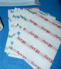 SHIP with STYLE! Ebay Shipping 9.5 x 11 Bubble Mailers 20 pak/Tape/Tissue-41 pc