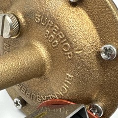 Superior Electric Valve Brass Adapter 1 1/2″ Model 800 New