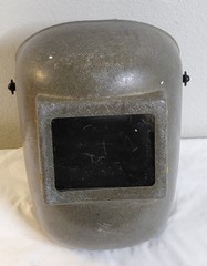 Vintage Fibre-Metal Fiberglass Welding Helmet w/ 3-C Headgear Made in USA