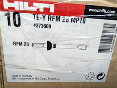 10 NEW HILTI TE-Y RFM28 MP10- SDS MAX Flat Chisel – 373600- Free Ship
