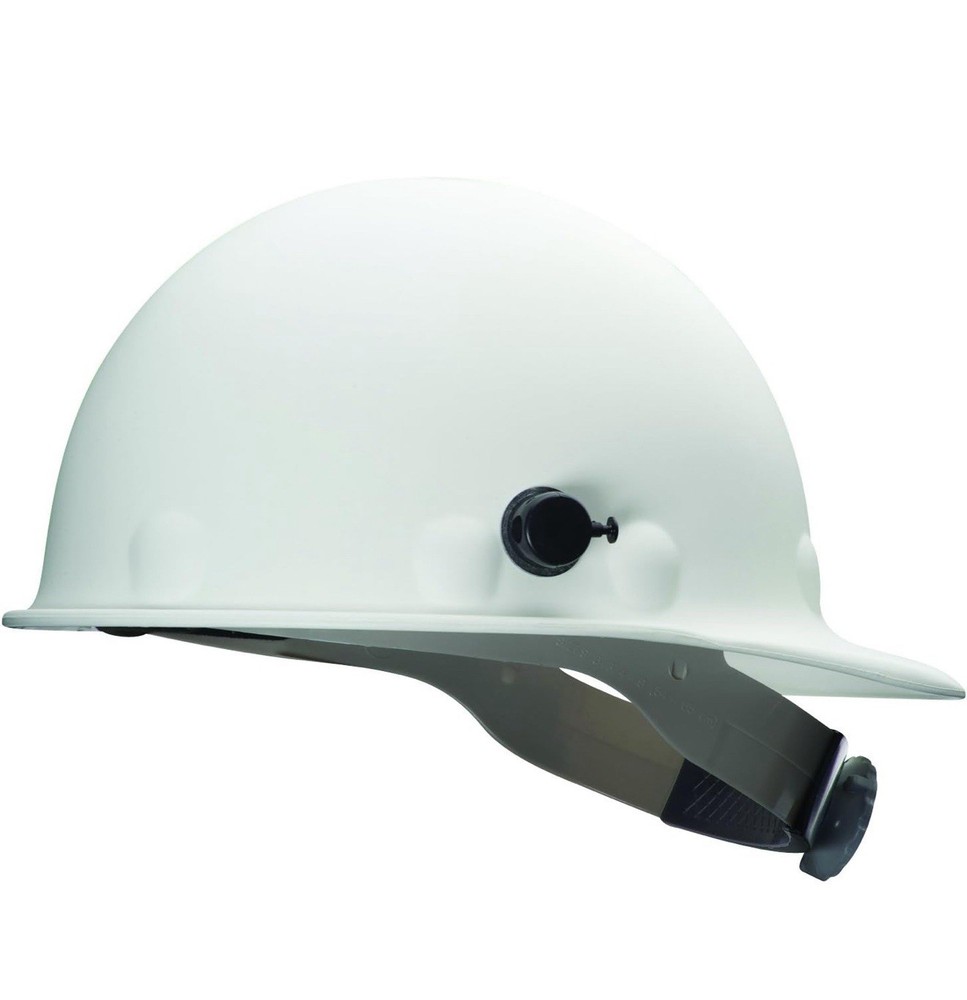 Fibre-Metal By Honeywell Hard Hat, Roughneck, Fiberglass, P2AQRW, P2AQSW