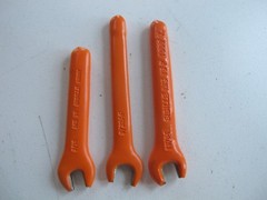 3 Sibille Fameca MS16 9/32 15/64 3/16 Electric Insulated OPEN ENDED SPANNER 3pcs