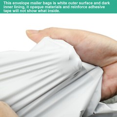 1000 Poly 6×9 White Poly Mailers Shipping Envelopes Mailing Bags 2.5 Mil