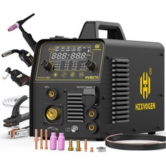5 IN 1 MIG TIG MMA CUT Welder Air Plasma Cutter 200A 220V Gas/Gasless MIG Welder