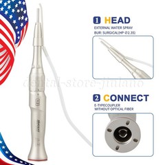 Dental 1:2 Increasing Surgical Osteotomy Handpiece Straight E-type HP Φ2.35mm