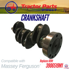 CRANKSHAFT comp w Massey Ferguson® 2635 REPLC: 3906519M1