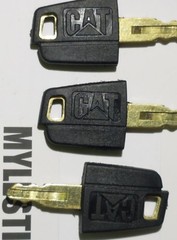 ( 5 ) pcs 5P8500 5p-8500 KEYS IGNITION KEY fits CAT EXCAVATOR e320b e320c