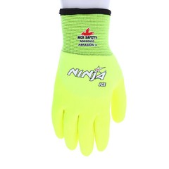 MCR MEMPHIS NINJA ICE *HI-VIS* INSULATED WINTER WEATHER SAFETY WORK GLOVES 1/PR