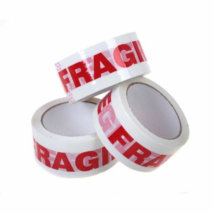 1-4-6-12-36-72 Rolls Fragile Handle With Care Carton Sealing Packing Tape 2×110
