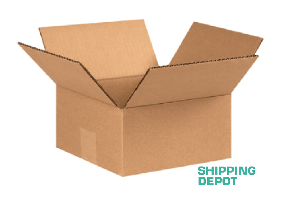 100 ~ 8x8x4″ Corrugated Kraft Cardboard Cartons Shipping Packing Box Boxes