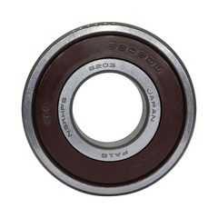 2PACK NSK 6203DDU 17X40X12MM Double Rubber Bearings MADE IN JAPAN