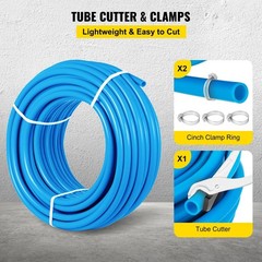 1in x 300ft Blue Non-Barrier PEX-B Tubing Flexible Potable Water Pipe