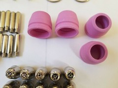 Colossal Tech CUT50F and CUT50DF Plasma Cutter 30pcs Consumables Spacer Guide