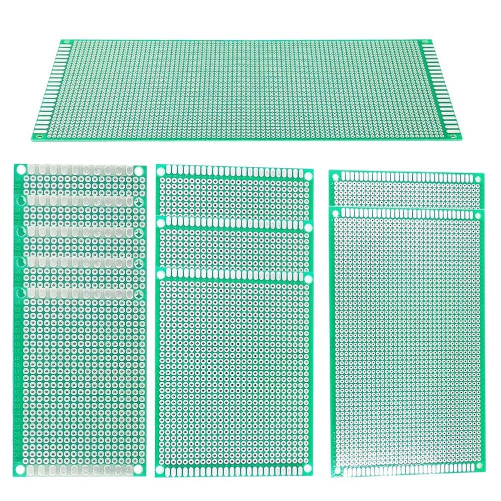 11 Pcs Large PCB Board Kit10x22 CM15X9CM 9X7CM 7X5CM Blank PCB Circuit Board …