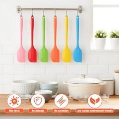PercyEffie 30 Pcs Mini Silicone Small, red/orange/yellow/green/blue/pink