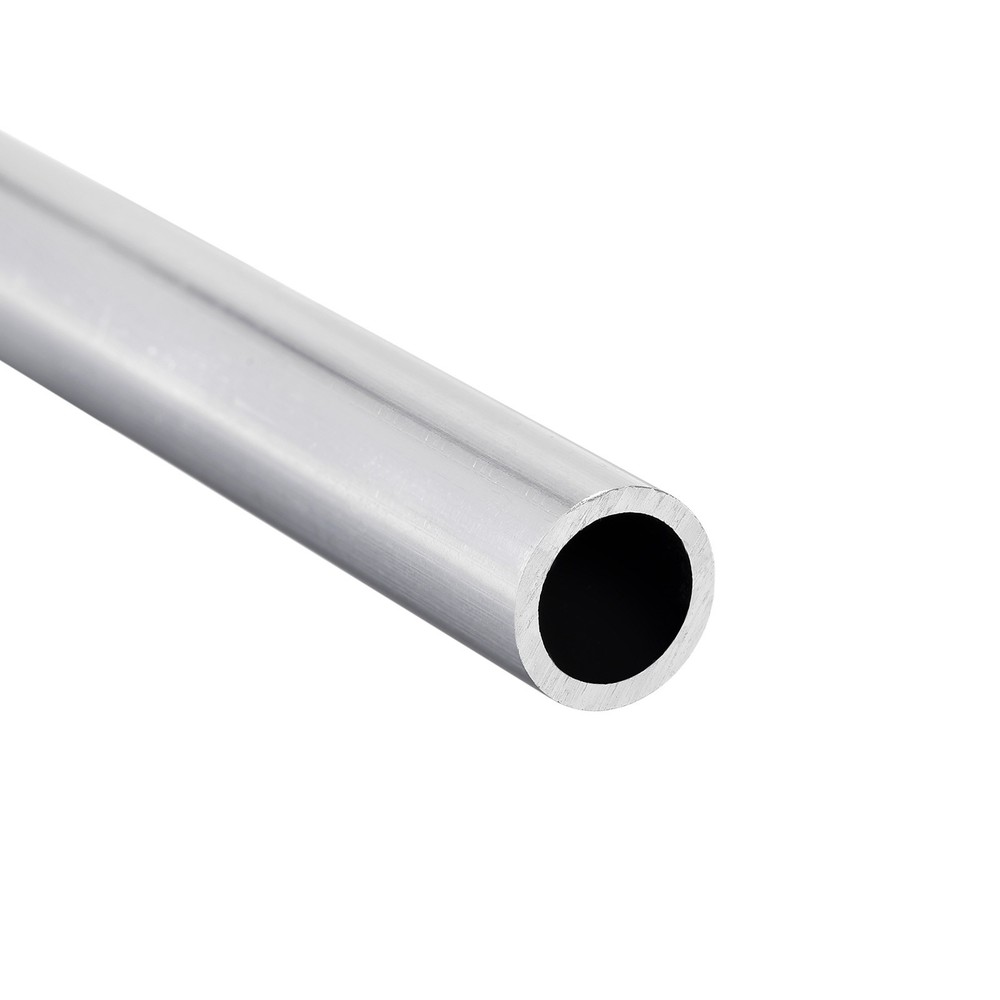 12.5mm OD 8.5mm Inner Dia 300mm Length 6063 Aluminum Round Tube 4Pcs