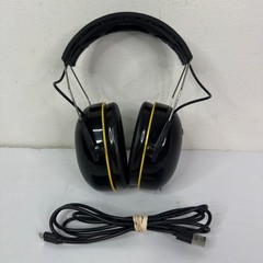 3M Worktunes Connect Wireless Hearing Protector with Bluetooth w/ USB Cable