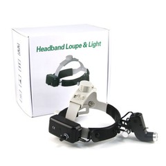 5W ENT Dental LED Headlight Adjustable High Intensity Operation Headlamp Black
