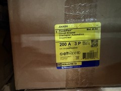 Square D JDA36200 I-Line Circuit Breaker 3P 200A 240v/480v