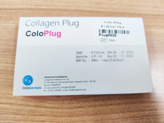 10 Pack of Cologenesis Colo Plug Sterile Collagen Sponge 8x20mm (Free Ship)