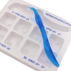 1 Kit Dental Aesthetic Printing Light Cure Composite Curing Posterior Molar Mold