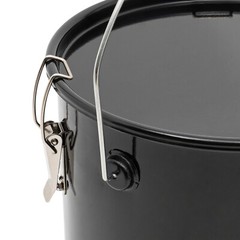 6 Gallon Grease Disposal Bucket with Leak-Proof Design and Convenient Faucet