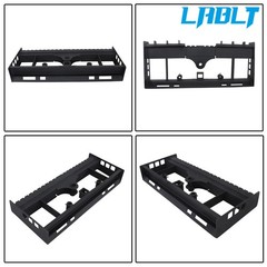 LABLT Skid Steer Pallet Fork Frame W/ Receiver Hitch & Spear Sleeves