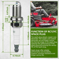 Spark Plugs Replacement, 4-Pack