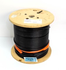 Olympic 3078M5EV Black Wire Spool Cat5 24 AWG Solid 600Ft New (9186)R