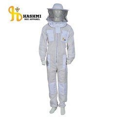Full Ventilated Mesh Bee Suit Round Veil Maximum Protection & Comfort Youth Med