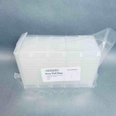 Azzota Deep Well Microplate V-Bottom 96 Well 2 ml Sterile Total of 25 Plates