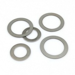 500pcs M3-M8 0.2mm 304 Stainless Steel Ultra Thin Flat Washer Shim Set Kit Box