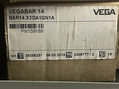 VEGA VEGABAR 14 PROCESS PRESSURE MEASUREMENT TRANSMITTER BAR14.X3DA1GN1A