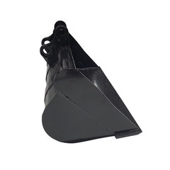 AGT 20in Excavator Plain Bucket Attachment Toothless for Mini Digger 0.8-1.8ton