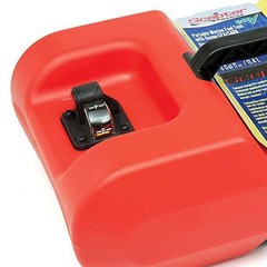 Scepter 6 Gal Under Seat Portable Marine Tank, Fuel Can Container for Boats