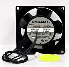 NMB-MAT AXIAL FANS 115V 2600/3050R/MIN 50/60HZ 0-16/0.25W 3115FS **LOT OF 2**