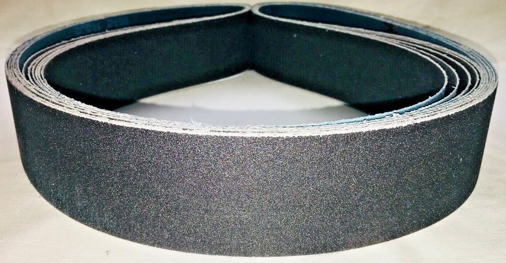 4″ X 106″ S/C120 Grit Premium Glass Sanding Belt (Qty. 10 Belts)