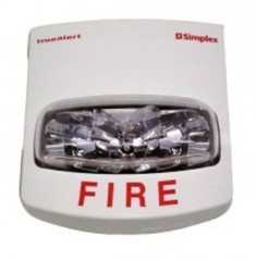 Simplex 4906-9103 Fire Alarm Strobe Wall White