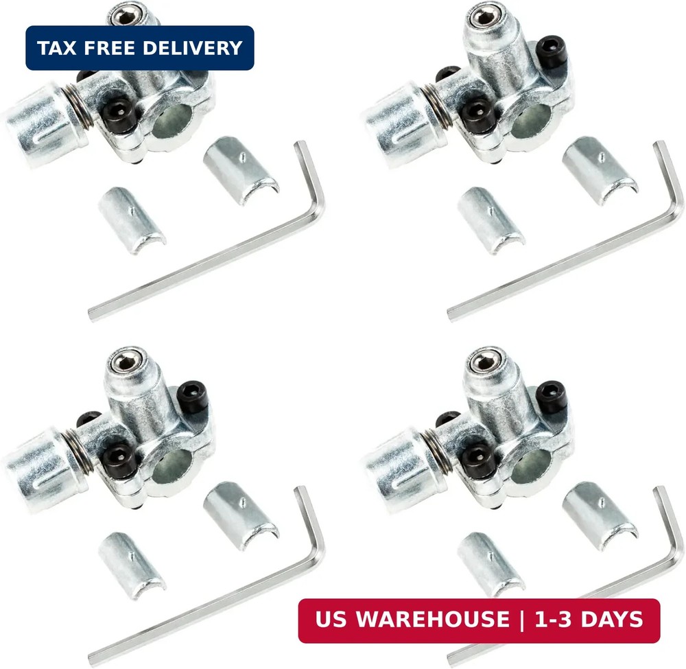 4 Pack BPV-31 Bullet Piercing Valve 3 in 1 Access For Air Conditioners HVAC 1/4