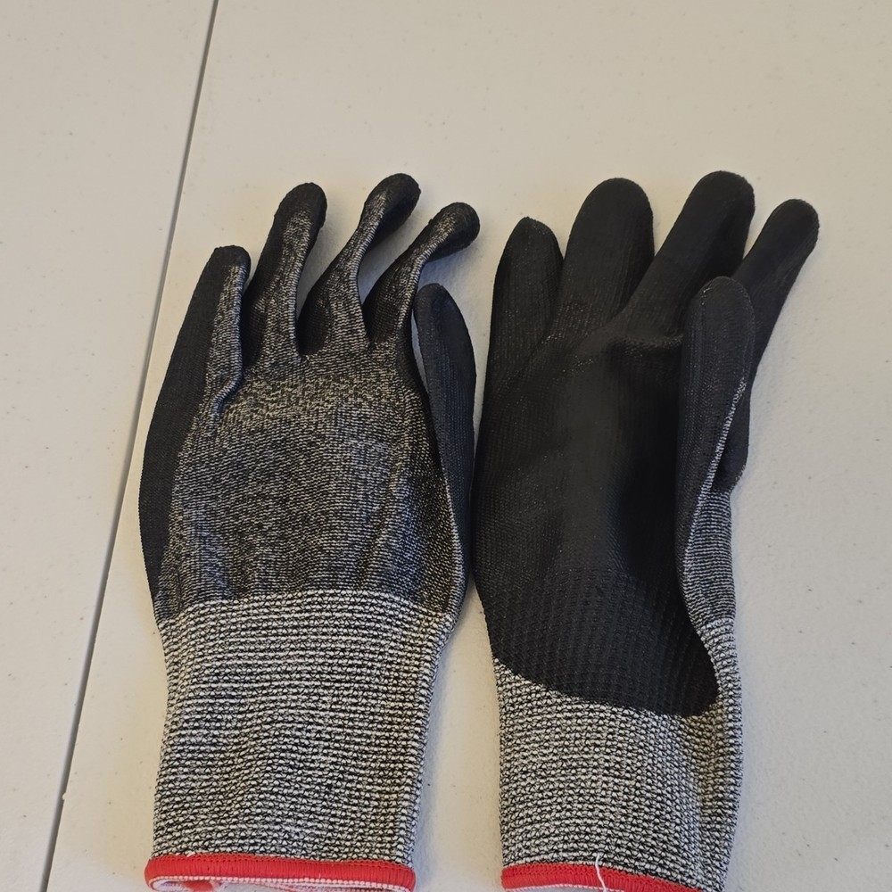 Industrial Work Gloves XL Nylon Polyethylene Glass Fiber Metallic Spandex