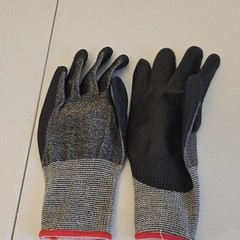 Industrial Work Gloves XL Nylon Polyethylene Glass Fiber Metallic Spandex