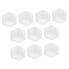50pcs Expanded Polyethylene Foam Edge Protector 1.6×1.6×1.6 Inch for Packing