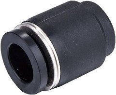 10PC Pack of 1/4 Inch Pneumatic Cap Plug Fittings – Easy Push-in Connect