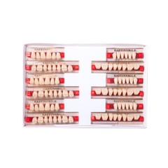 84/96pcs Dental Acrylic Resin Denture Teeth Upper Lower Full Set Shade A1/A2/A3