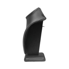 10-1/2″H Slate Gray Leatherette Necklace Stand Display Fixture Retail Store
