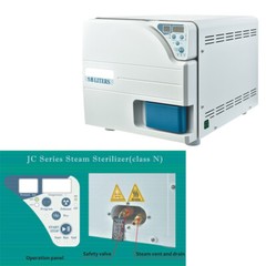 Getidy 18L Dental LED Autoclave Vacuum Steam Sterilizer Disinfection+Dry Fuction