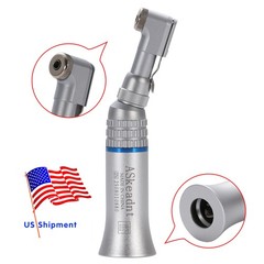 SEASKY Dental Push Button Slow Low Speed Contra Angle Handpiece Fit E-TYPE MOTOR