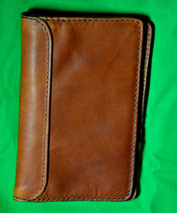 ONA Passport Wallet – Antique Cognac Leather – Sample