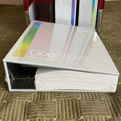 Pantone GEO System Red Cube 3 Sealed Books Fan Guide Color Coated Sticks Palette